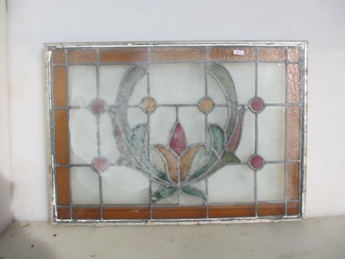 Antique stained glass - stained,
