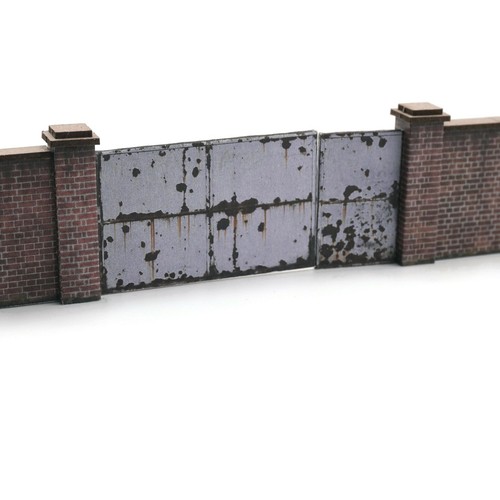 6ft industrial red brick wall - 6ft,