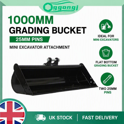 Mini digger 1000mm - 1000mm, grading