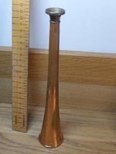 Vintage Copper Hunting Horn -