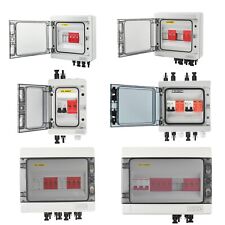 DC 1000V PV Solar Junction Box Disconnect Switch 1-4 String Surge Protector