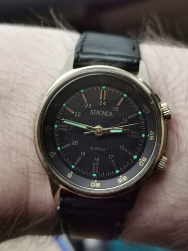 Sekonda soviet alarm poljot - soviet,