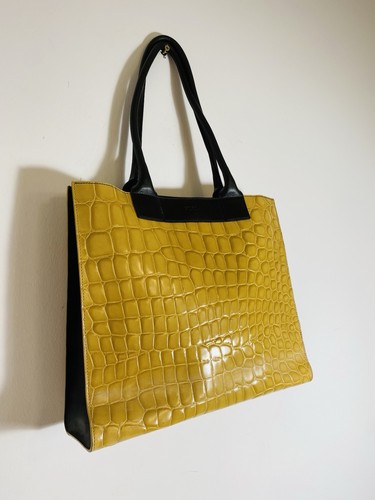 Furla tan leather crocodile - ,