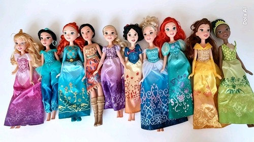 Disney princess dolls - princess, bundle