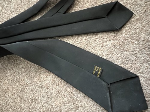 Royal navy issue black tie - royal,