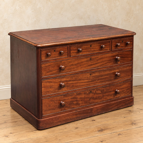 Fine quality mahogany chest - mahogany,