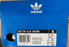 Adidas Originals Oki-NI G.S Trainers, Very Rare, Deadstock, Vintage