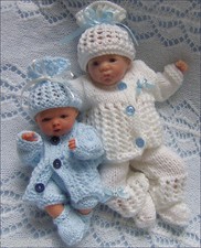 DOLLS KNITTING PATTERNS DK 20 TIMMY REBORN DOLLS 8-11 BY PRECIOUS NEWBORN KNITS
