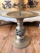 Vintage large brass filigree - vintage,