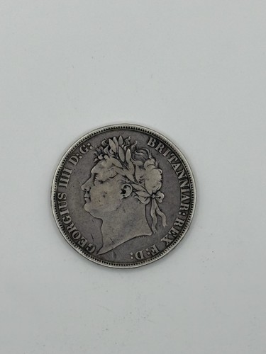 1821 george silver - silver, crown