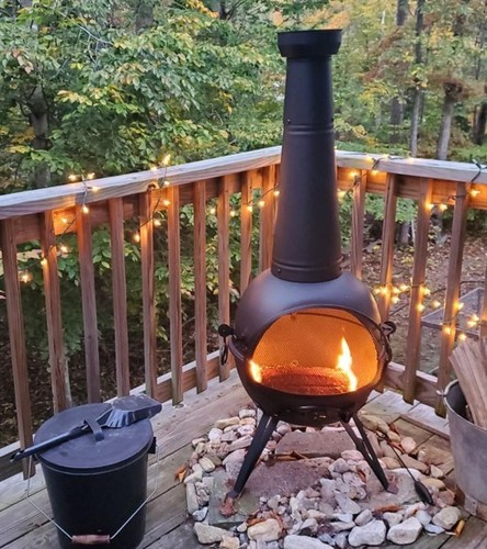 Large outdoor wood burning - large,