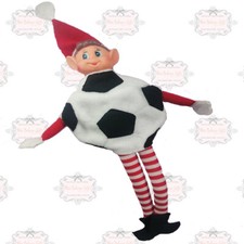  Naughty Elf Football Costume for an Elf that can sit on a shelf