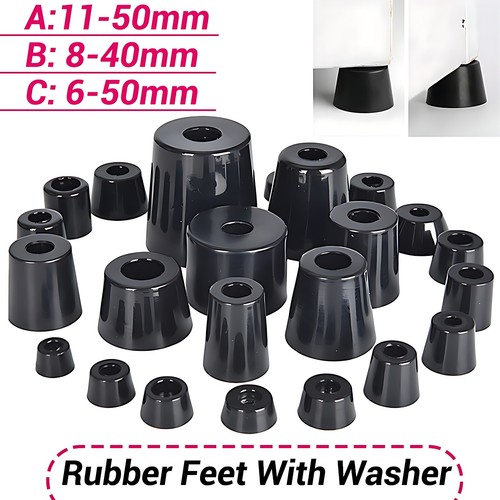 Rubber feet small - feet, large