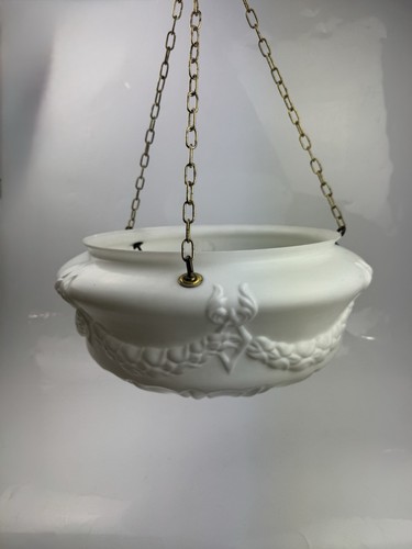 Antique milk glass fly - antique,