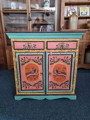 Hand painted cupboard - hand,