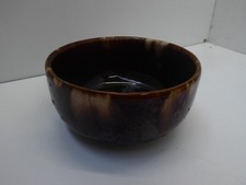 ANTIQUE AUSTRALIAN BENDIGO POTTERY DRIP GLAZE WAVERLEY WARE BOWL