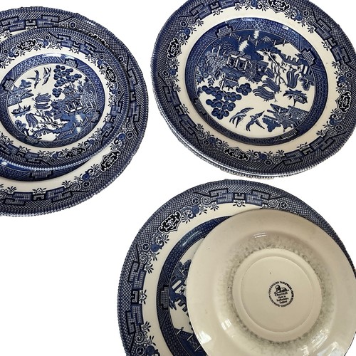 Churchill willow pattern 4 - ,