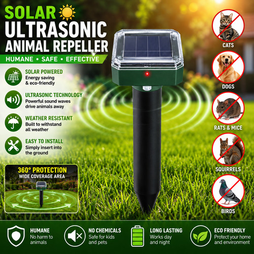 Ultrasonic cat dog fox - ultrasonic, pest