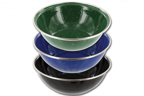 Highlander deluxe enamel bowl - highlander,