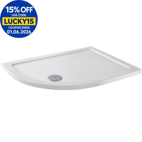 Modern offset quadrant shower - offset,