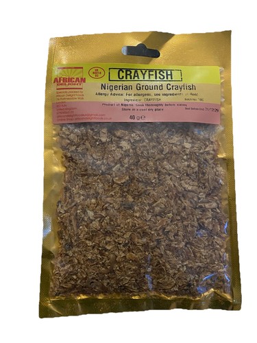 Nigerian ground crayfish 40g - crayfish, e