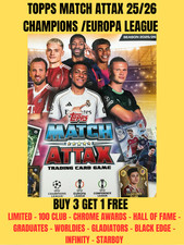 TOPPS MATCH ATTAX 25/26 2025/2026 LIMITED EDITION CARDS