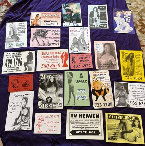 Rare advertising cards - rare,