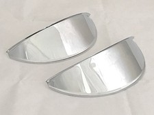 7" Headlamp Peak Pair - Chrome