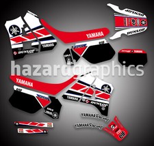 Yamaha DT DTR DT125R Graphics Kit (KR White & Red)