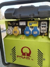 Parmac 4500kv Silent Diesel Generator with cover. reliable key start.