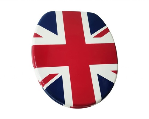 Union jack soft close toilet - union,
