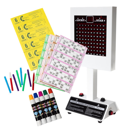 Bingo starter kit with lucky - starter,