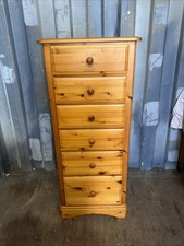 Pine Tallboy Chest Of Drawers