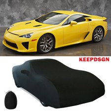 For LEXUS LFA SC 430 400 300 INDOOR Full Car Cover Stretch Fit Dust Proof w/ Bag