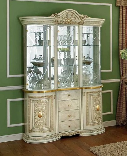 Leonardo ivory gold high gloss - ivory-gold,