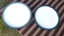Denby Greenwich 8.5" Salad Dessert Lunch Plate x 2 Job Lot