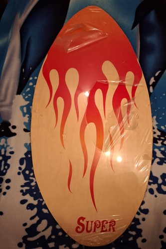 Wooden skimboard sea board - skimboard,