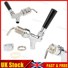 Stainless Steel Draft Beer/Soda Keg Faucet Flow Control Tap For Bar Home Brewing