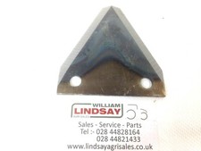 10 x Straw Chopper Bedder Blades To Fit Kidd Teagle Kverneland Taarup Shredder