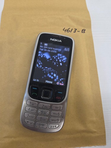 Nokia classic 6303 - classic, steel