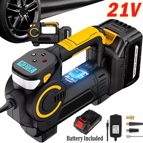 21v car tyre inflator cordless - 21v,