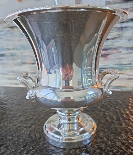 Vintage silverplated champagne - vintage,