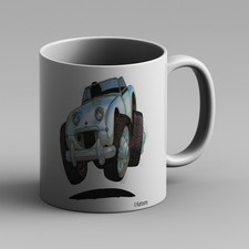 Kartoons Koolart Mug Austin Healey Frog-Eye Sprite White 771
