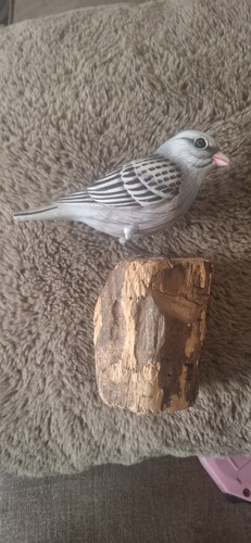 Beautiful bird saf wooden - a,