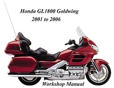 HONDA GL1800 GOLDWING 2001 to 2006 WORKSHOP MANUAL - PDF Files