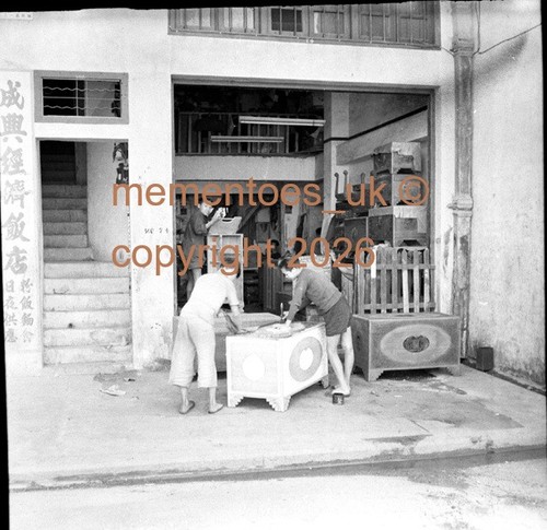 Old hong kong - old, negative