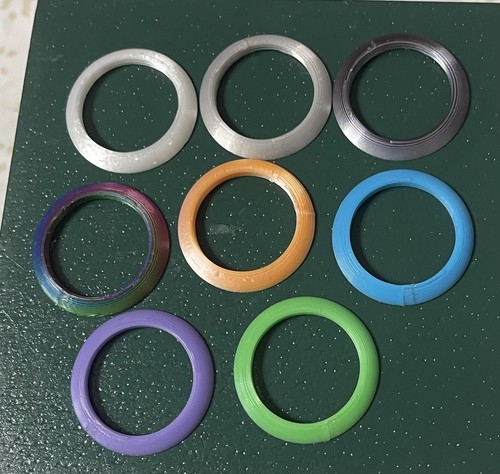 New plastic bezels fits - new,