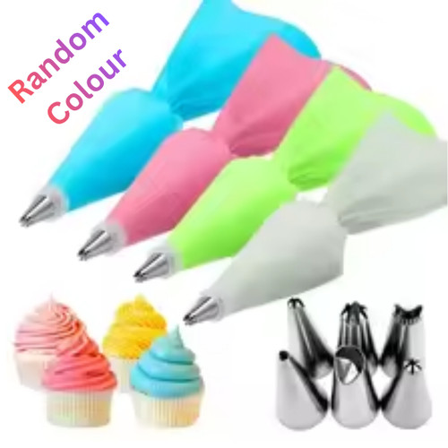 8pc set icing piping - piping, cream