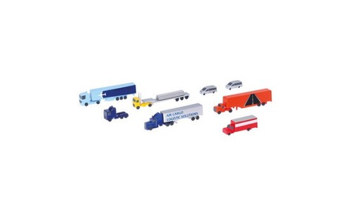 Trucks and vans airport - and,