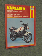 Haynes Yamaha RD250 & 350LC Twins 1980-82  1989 edition